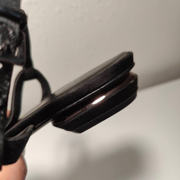 Vaneli Satin Embellished Multicolor Rhinestone Sandal, size 7, NEW - Picture 9 of 10